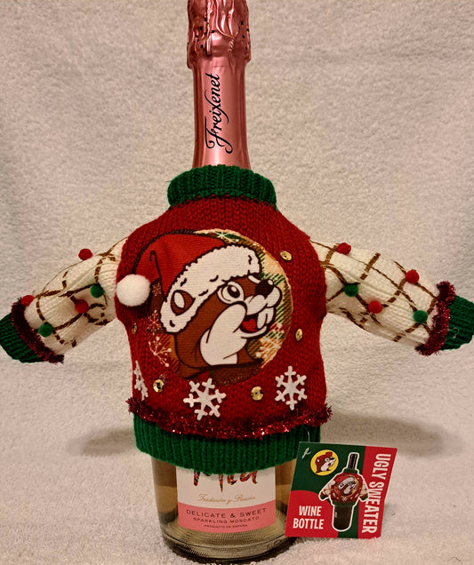 Buc-ee's wine sweater